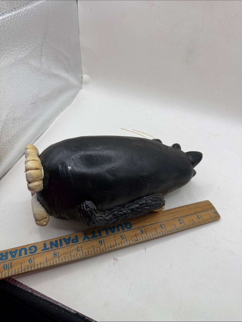 Vtg Enesco Funny Bone Vicki Thomas Tux Fat Cat Figurine Collectible Decor Folk - Picture 15 of 15